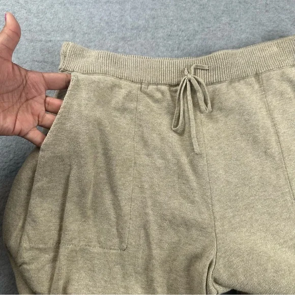 Free People Beach Freya Barrel Knit Pants Size Medium High Waist Slouchy Lounge - Picture 5 of 16